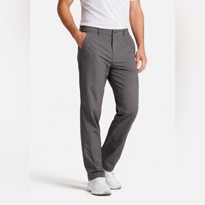 Men’s All In Motion 38x29 Gray Golf Pants Athletic Straight Leg